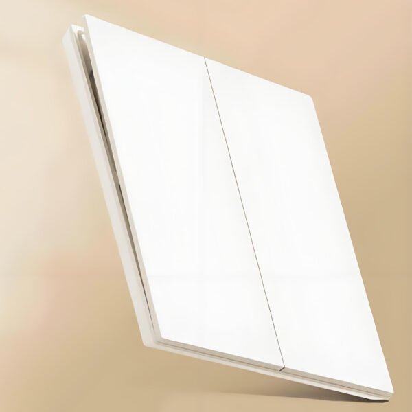 M9 Ultra-thin Frame-3Gang White - Image 3