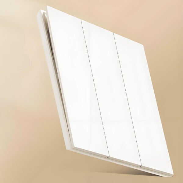 M9 Ultra-thin Frame-3Gang White